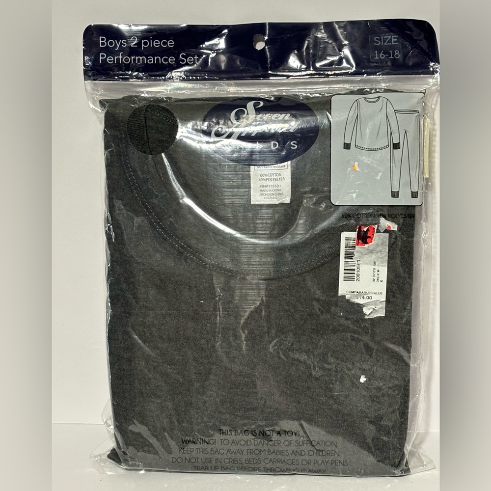 Seven Apparel ESSENTIAL LOUNGEWEAR 2pc SLEEPWEAR SET Sz Boys 16-18 NWT